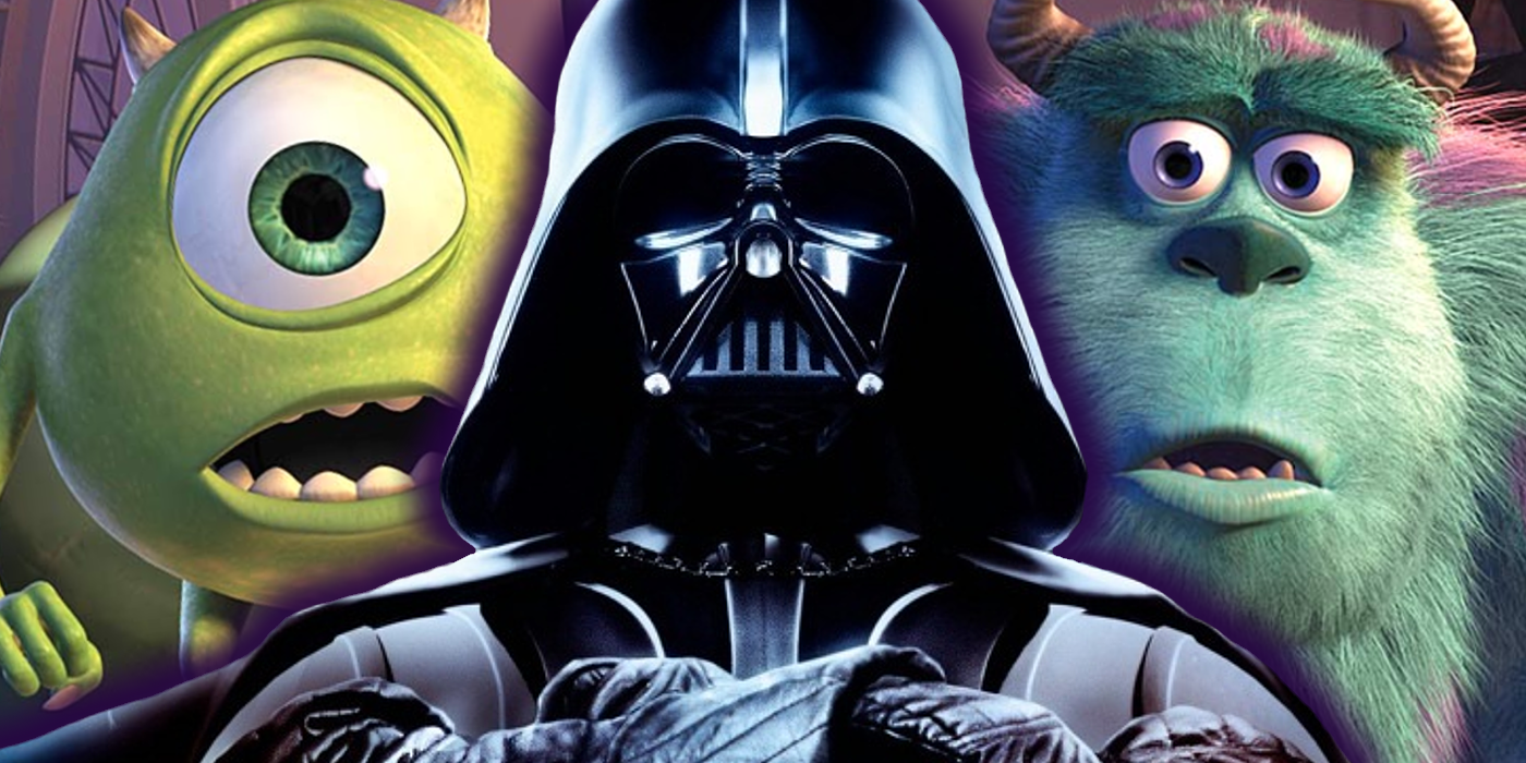 Darth Vader star wars monsters inc. disney