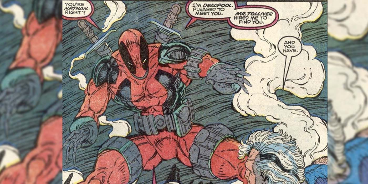 Deadpool Would Love His First Ever Words in Marvel Continuity