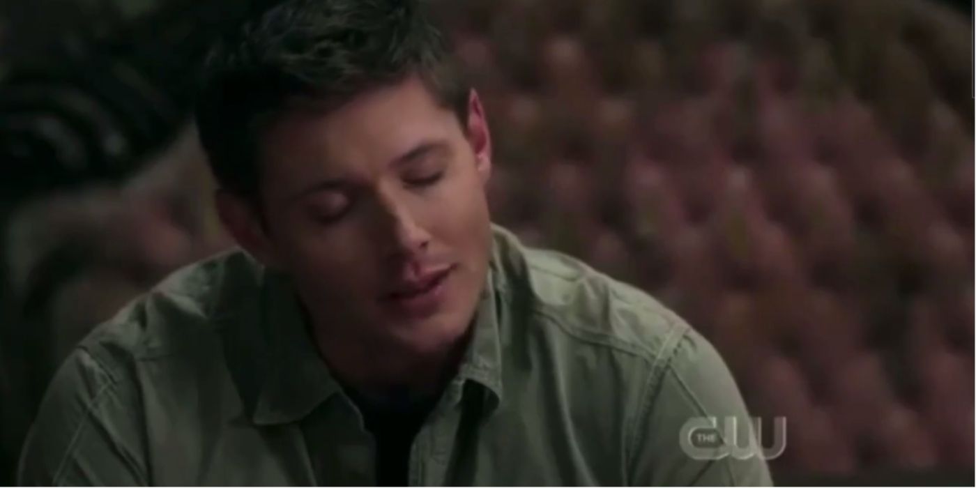 Dean jokingly prays to Castiel in supernatural