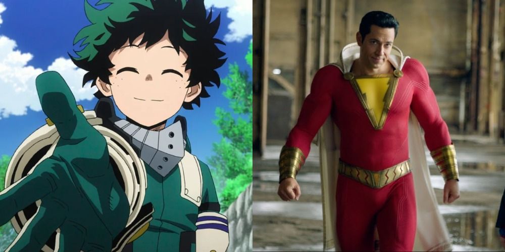 My Hero Academia&rsquo;s Deku and DC&rsquo;s Shazam