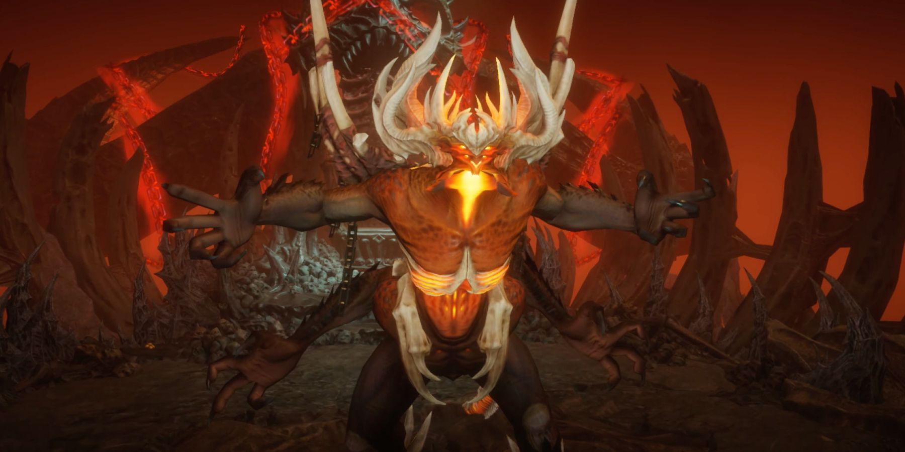 Diablo Immortal Best Builds for Defeating Skarn Boss Fight Cutscene