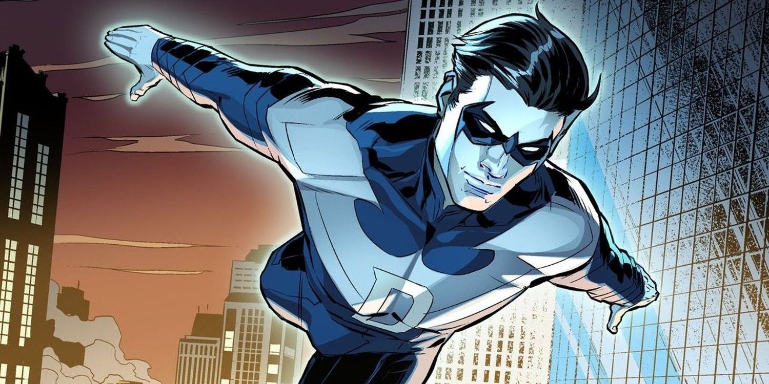 Dick Grayson Nightwing como los nuevos dioses muertos de la injusticia entre nosotros