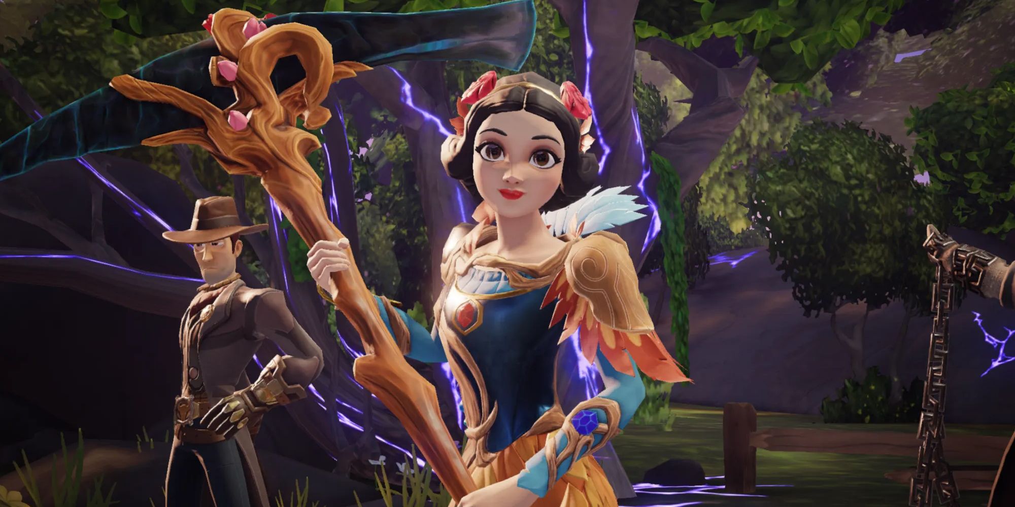 Disney Mirrorverse How to Level Up Guardians Fast Snow White Woody