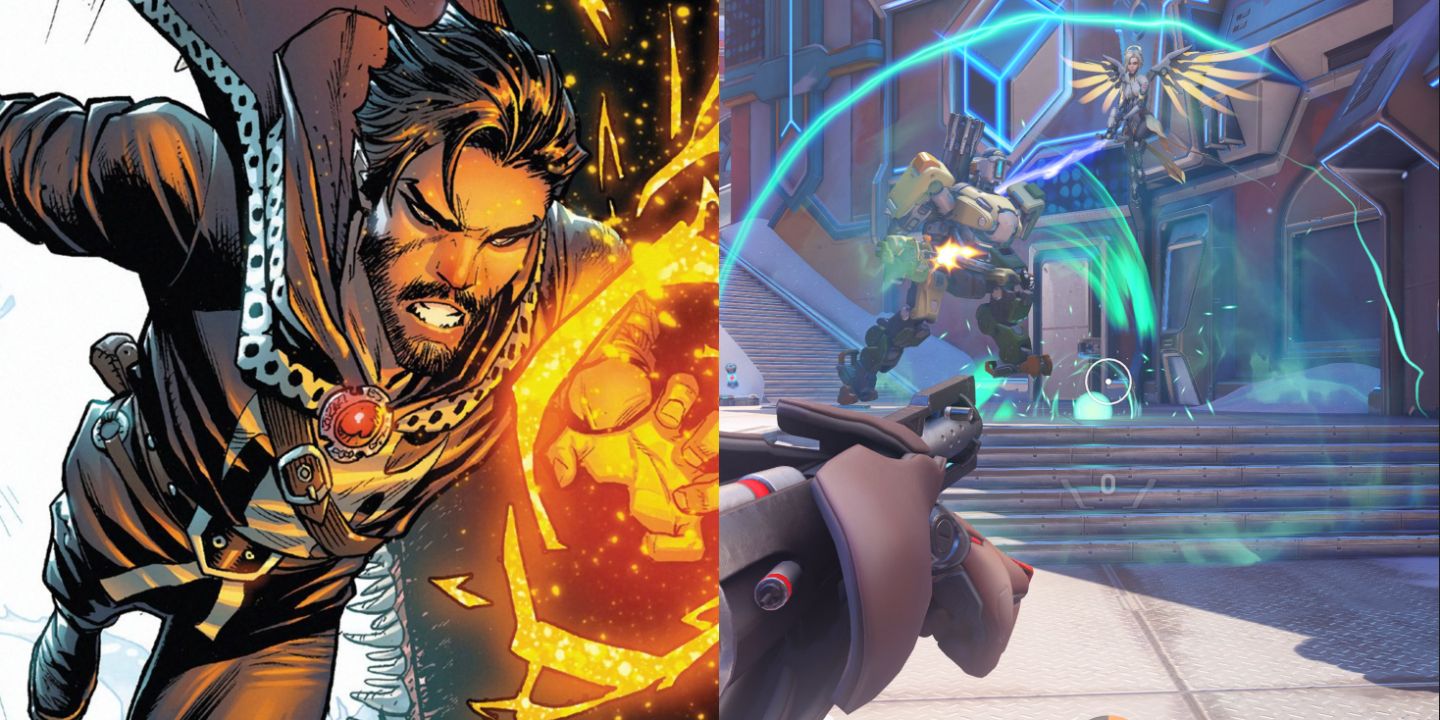 Doctor Strange In Overwatch collage image.