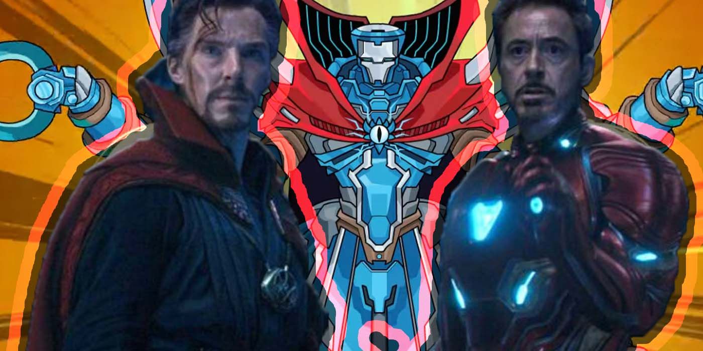Doctor Strange Iron Man Armor Comics