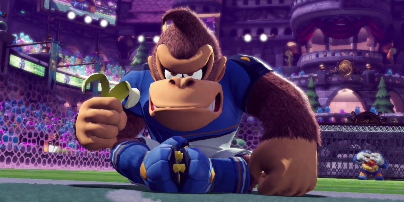 Donkey Kong Angry Banana Mario Strikers
