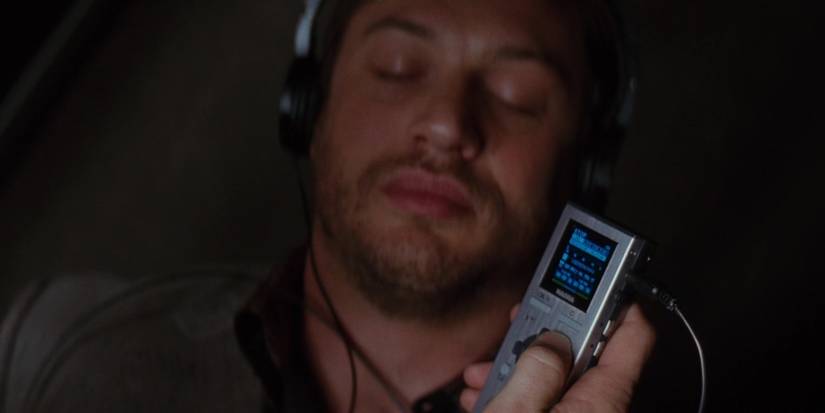 Eames listens to music in Inception