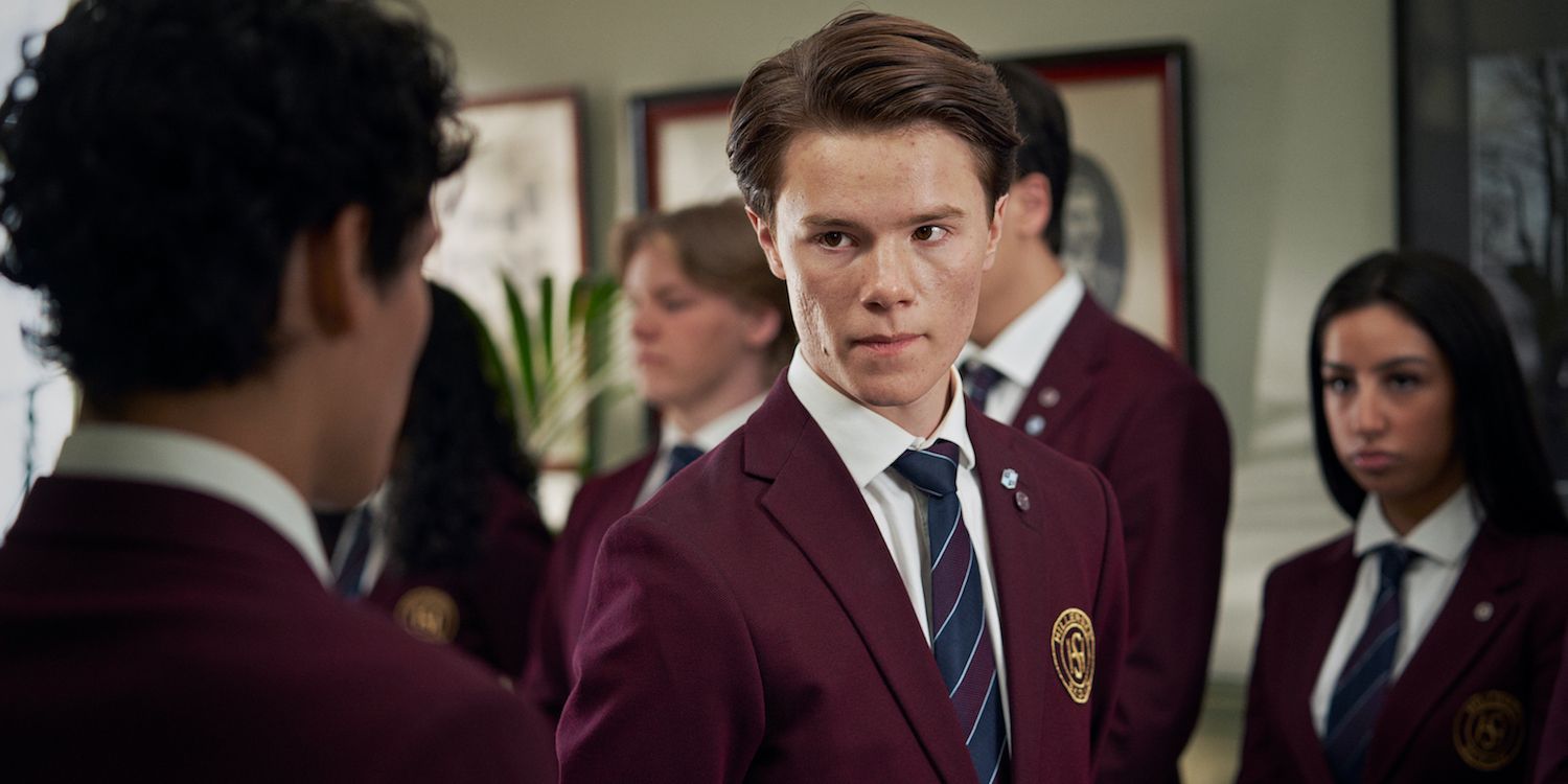 Edvin Ryding as Wilhelm in Young Royals Season 2