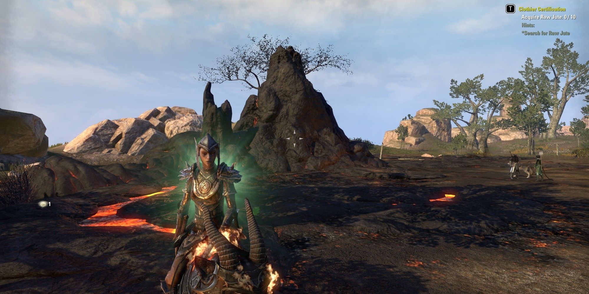An inactive Volcanic Vent in the Elder Scrolls Online
