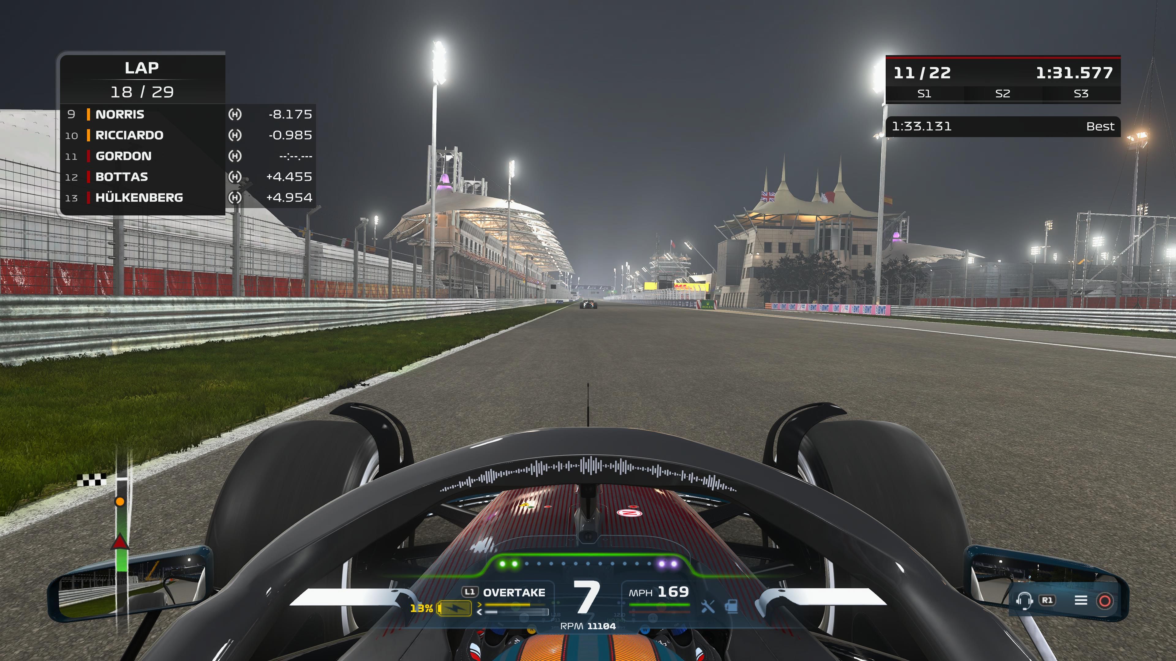 F1 22 Night Race