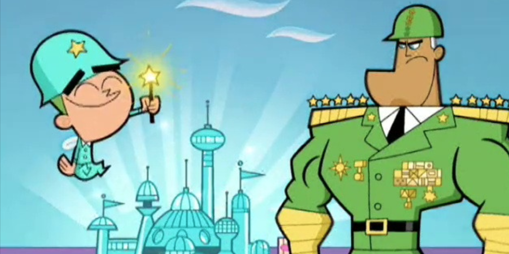 Cosmo Destroys Atlantis in front of Jorgen in Fairly Oddparents