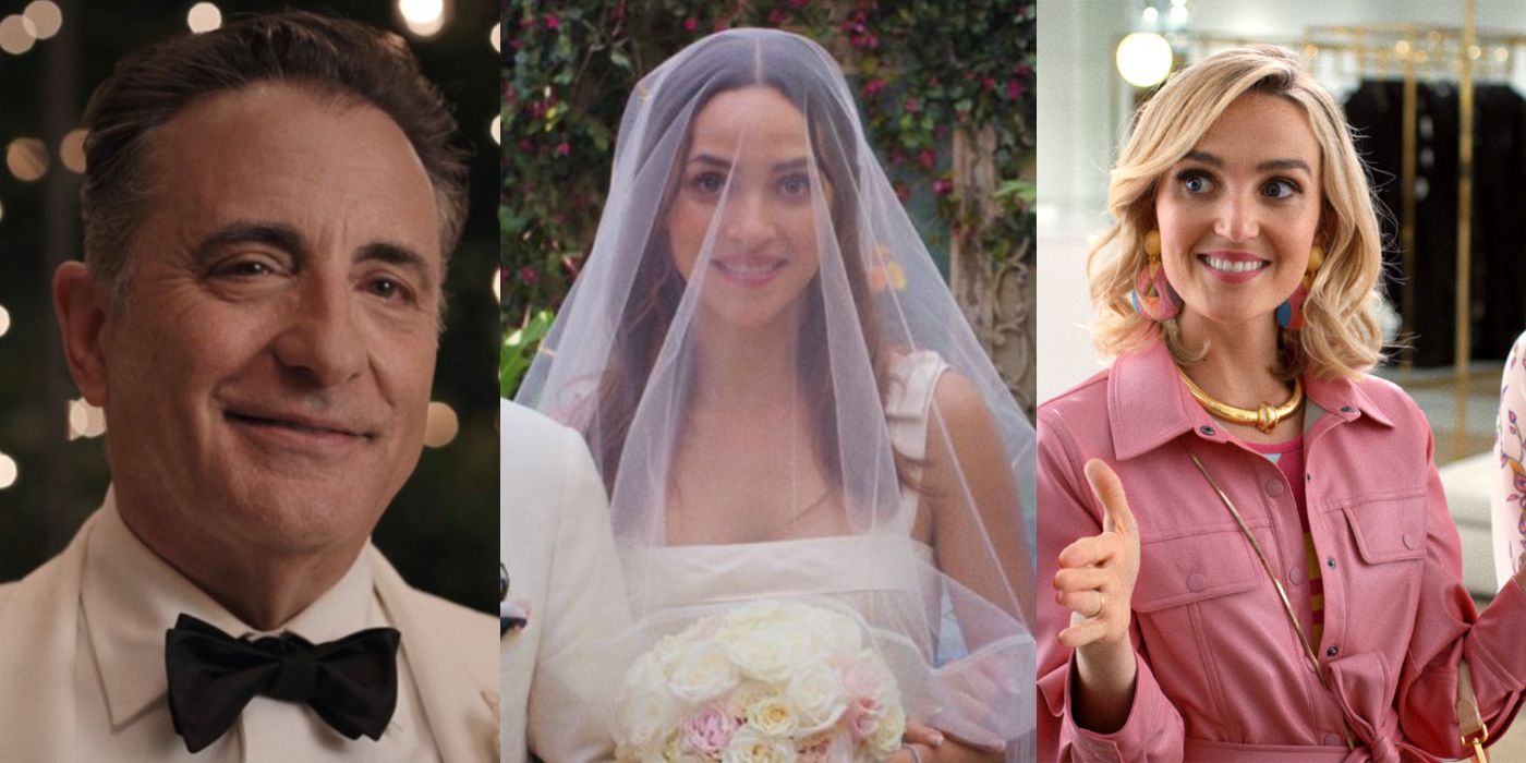 Split Image: Billy, Sofia, and Natalie in Father of the Bride