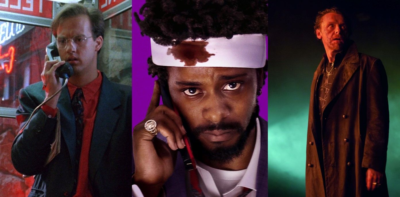 Split Image from Miracle Mile, Sorry To Bother You and The World's End