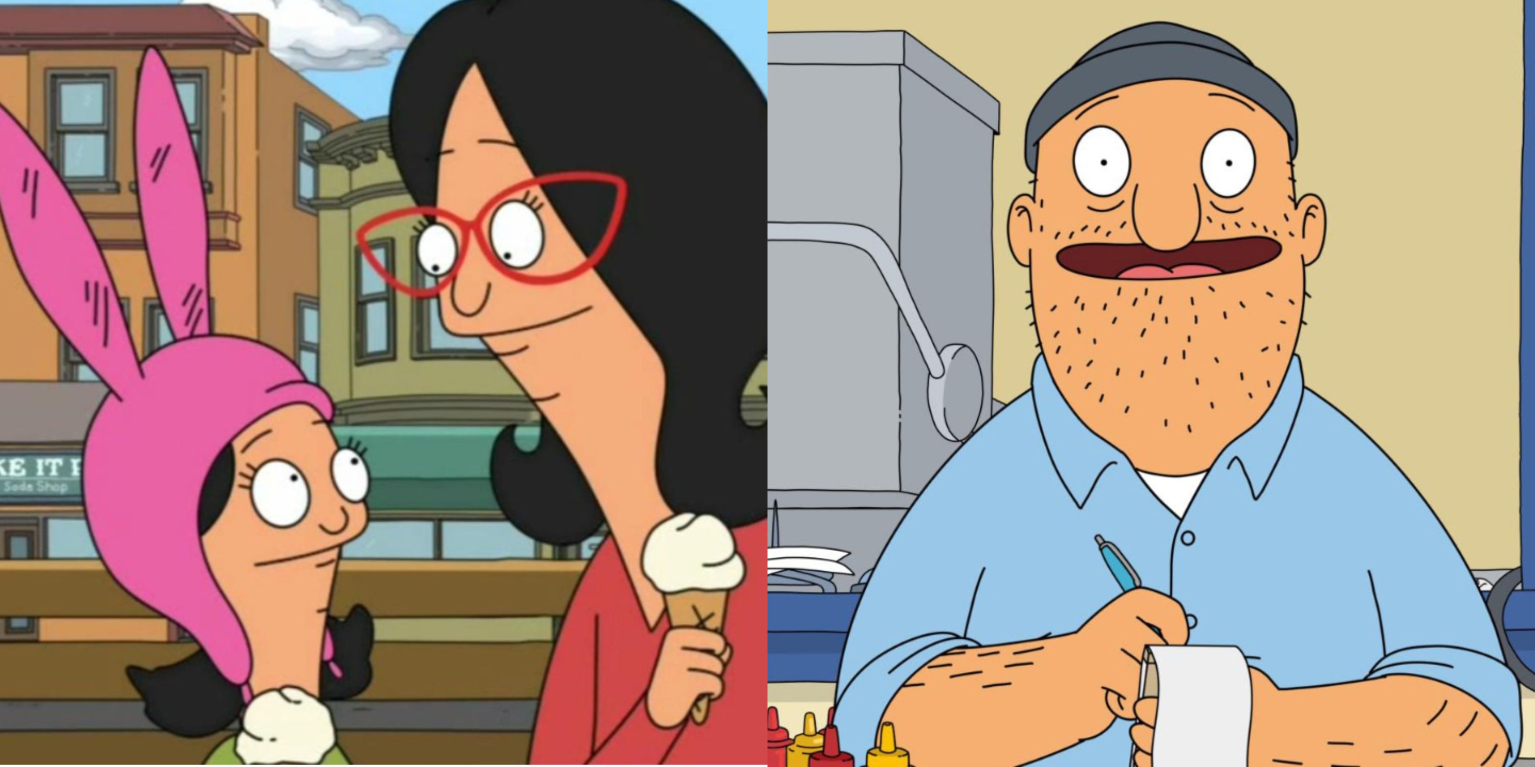Featured image of Louise and Linda Belcher and Teddy in Bobs Burgers