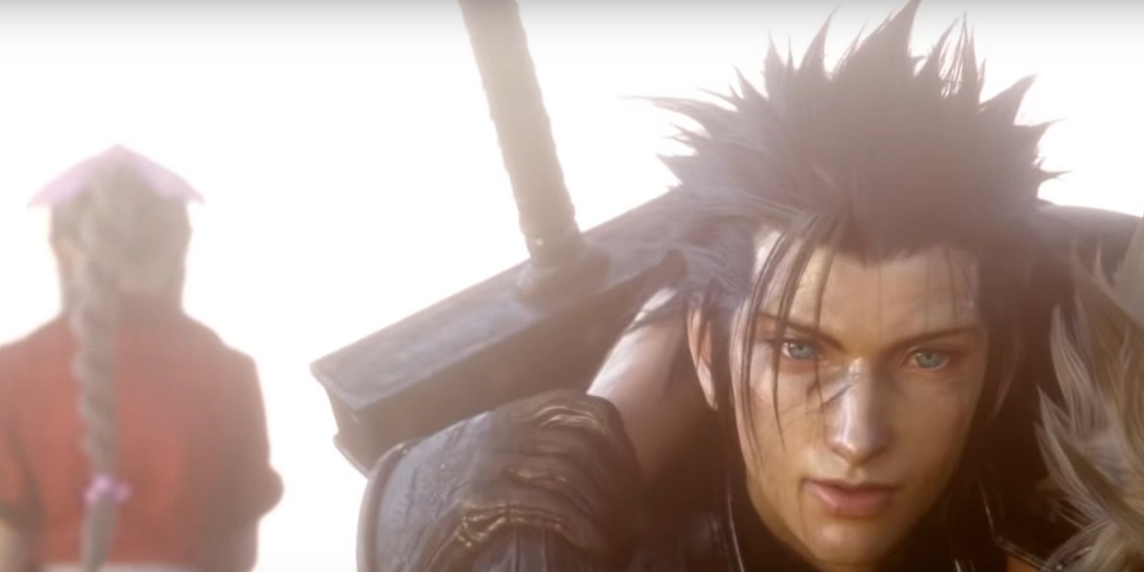 Final Fantasy 7 Remake Zack Carries Cloud