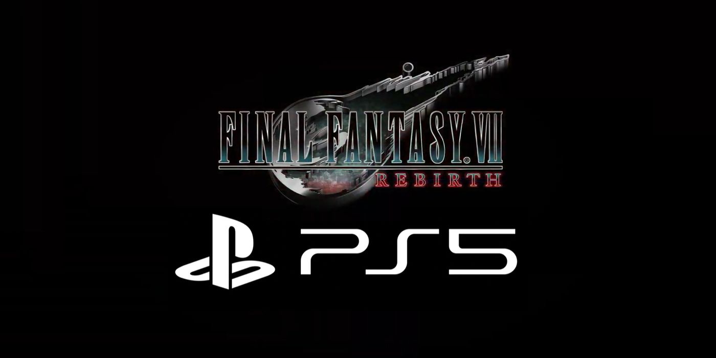 Final Fantasy VII Rebirth PlayStation 5 Cover