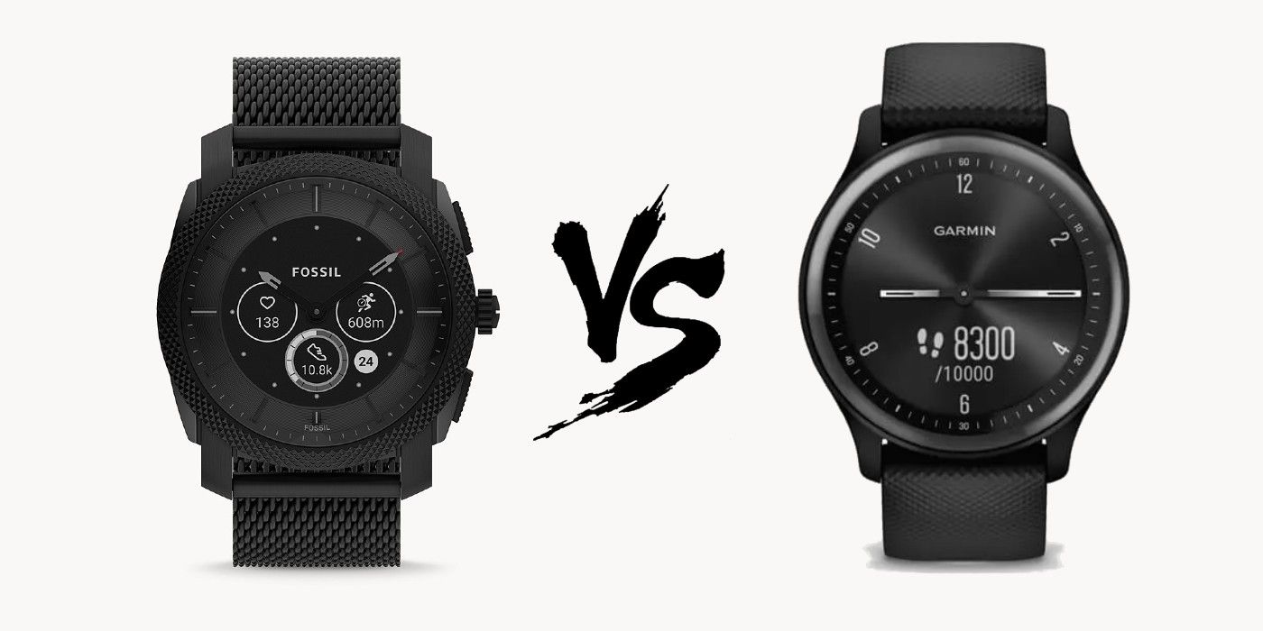 The Fossil Gen 6 Hybrid and Garmin Vivomove Sport are hybrid smartwatches