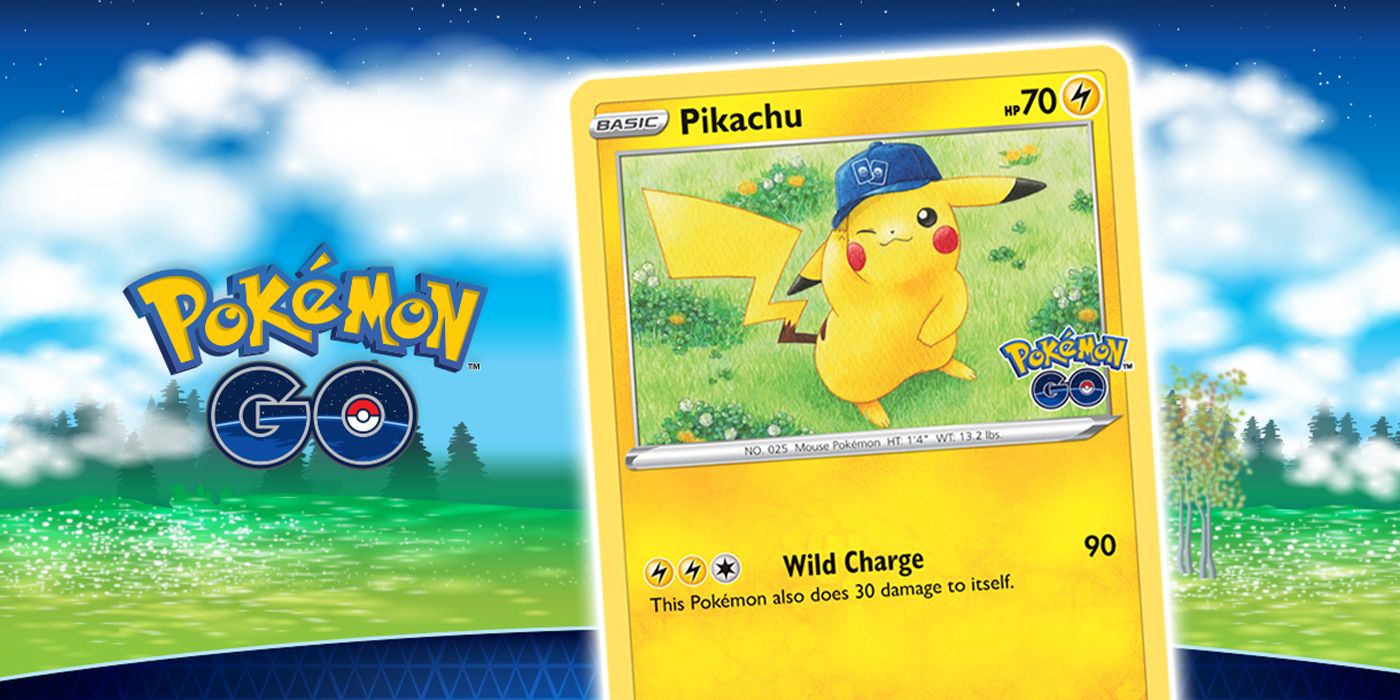 Free Pikachu Promo Card For Pokemon GO TCG Expansion Is Adorable