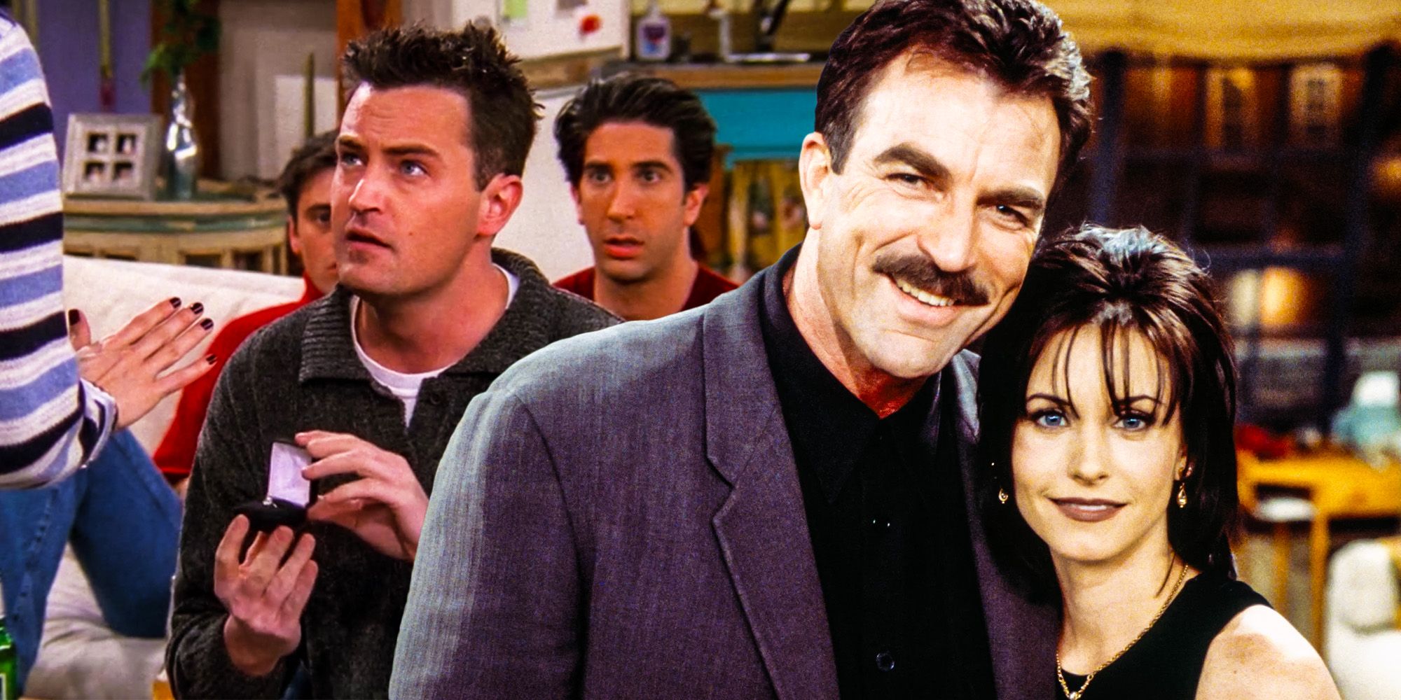 Friends theory Richard sabotaged Chandlers proposal to monica