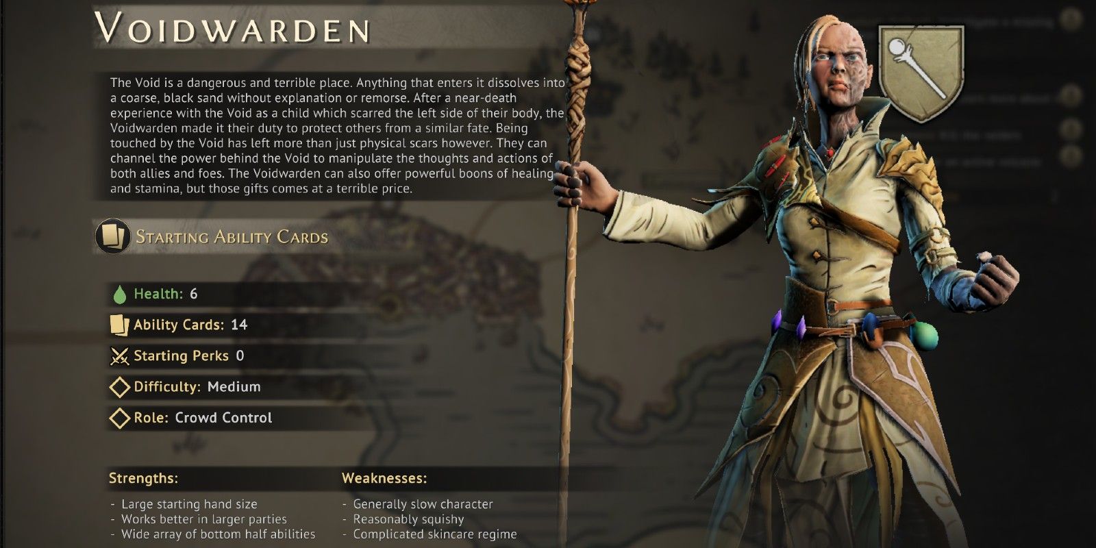 Gloomhaven: Jaws of the Lion DLC Void Warden Character Guide