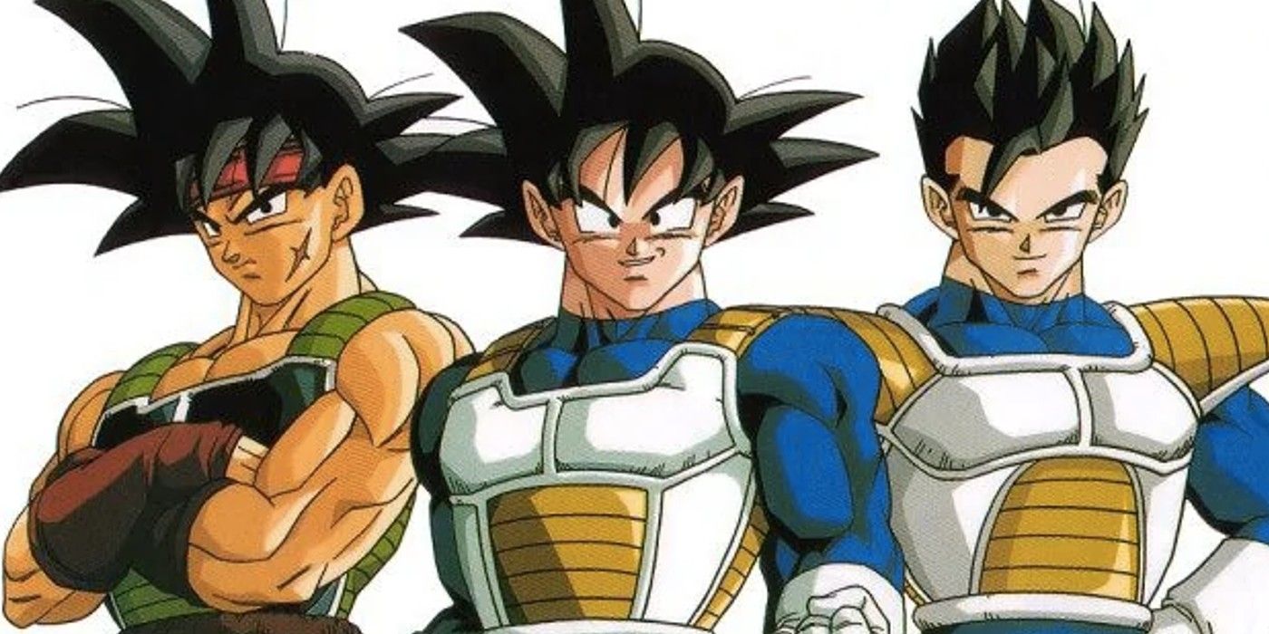 D. Ball Limit-F - Goku e Vegeta com as clássicas armaduras