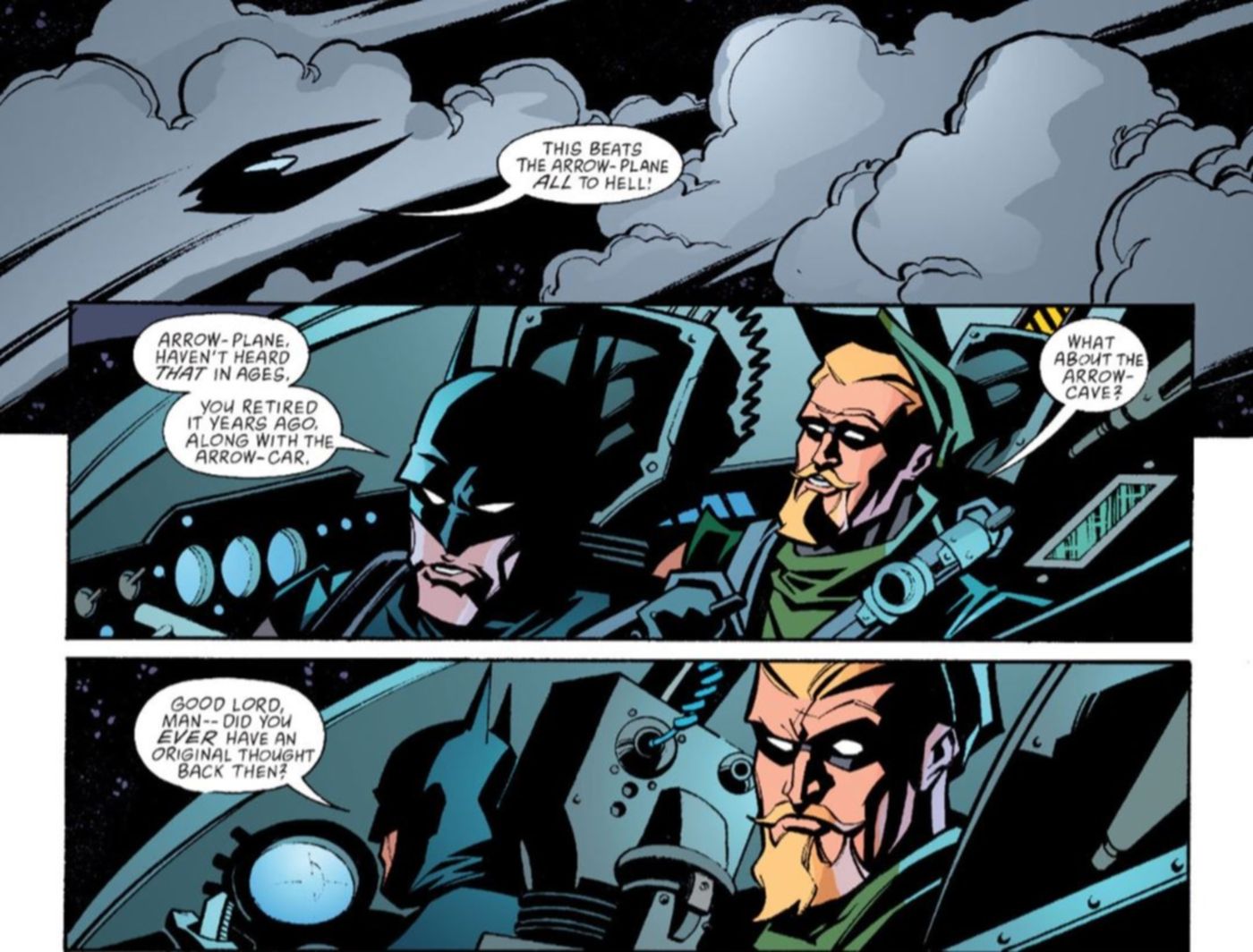 Green Arrow Batman Names DC Comics