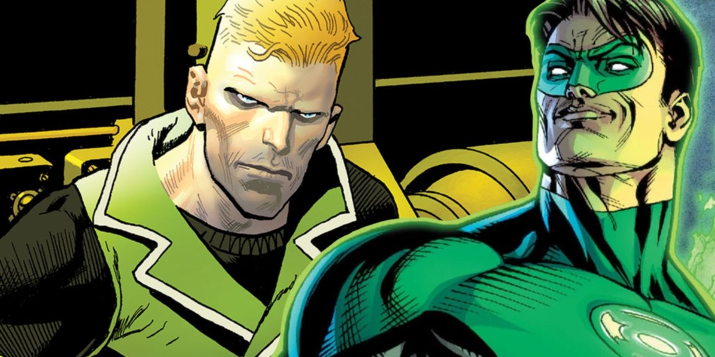 Green Lantern Hal Jordan and Guy Gardner DC Comics