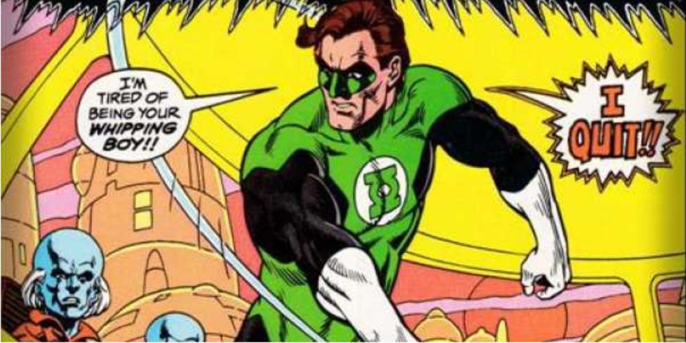 Hal Jordan quits in Green Lantern #181