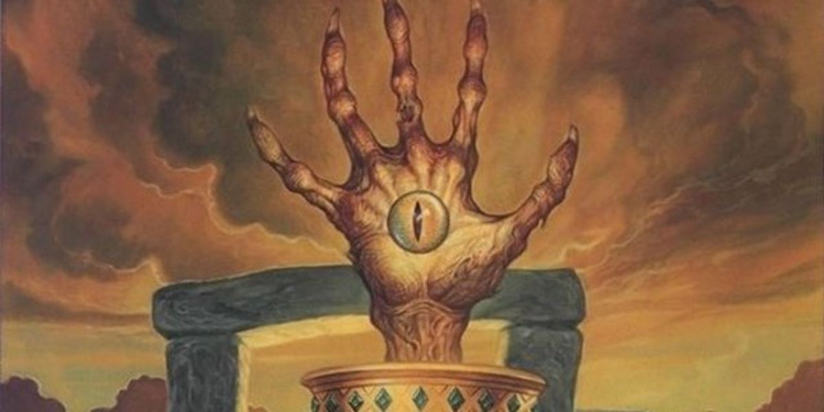 Hand and Eye of Vecna from Dungeons and Dragons