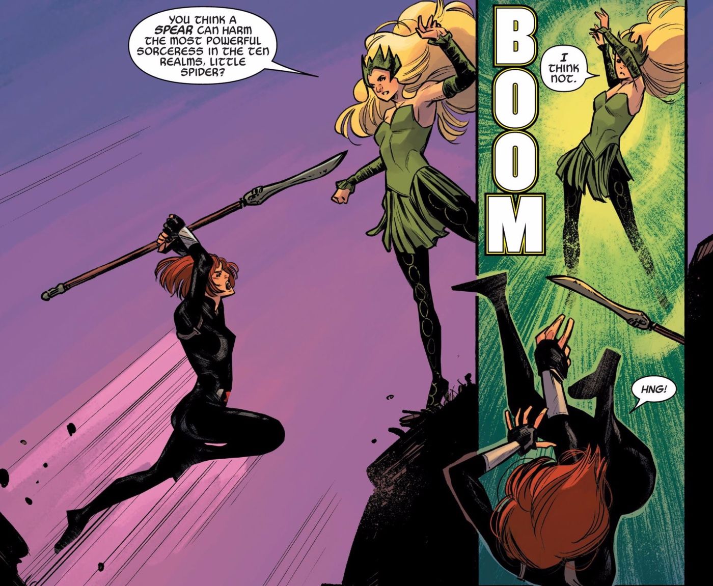 Harley Quinn Better Than Black Widow comic