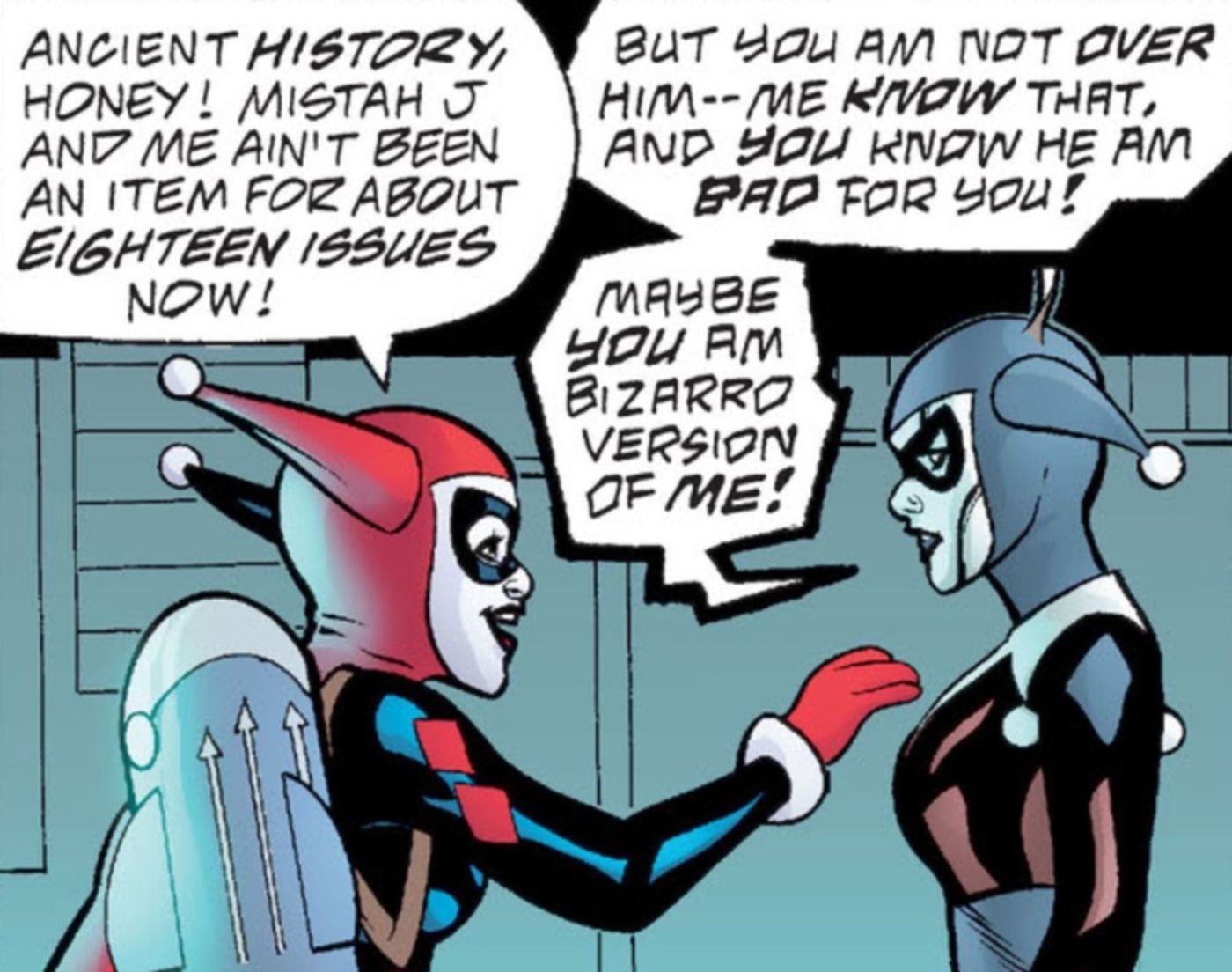 Harley Quinn and Quinzarro DC Comics