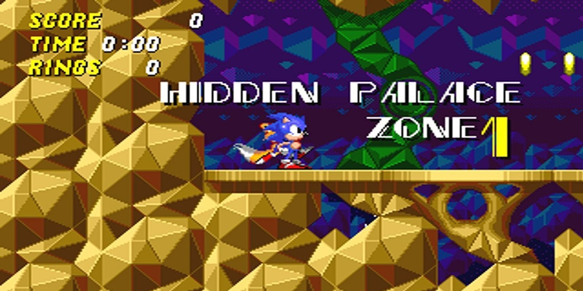 Hidden Palace Zone Sonic Origins