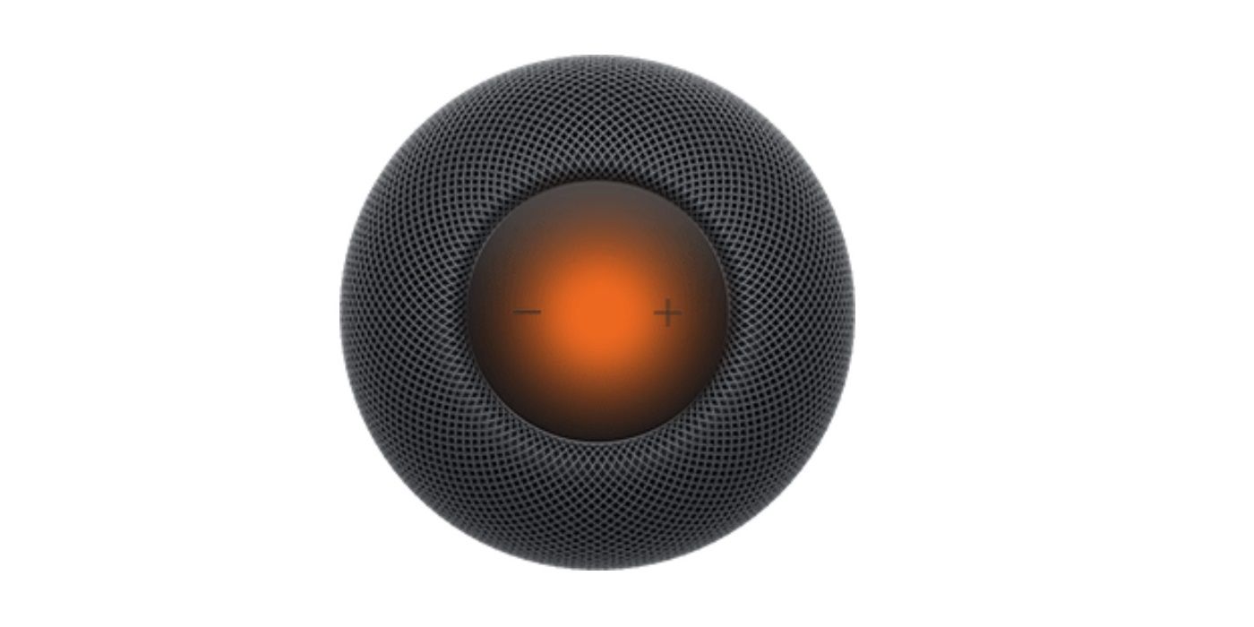 What An Orange Flashing Light On HomePod Mini Means