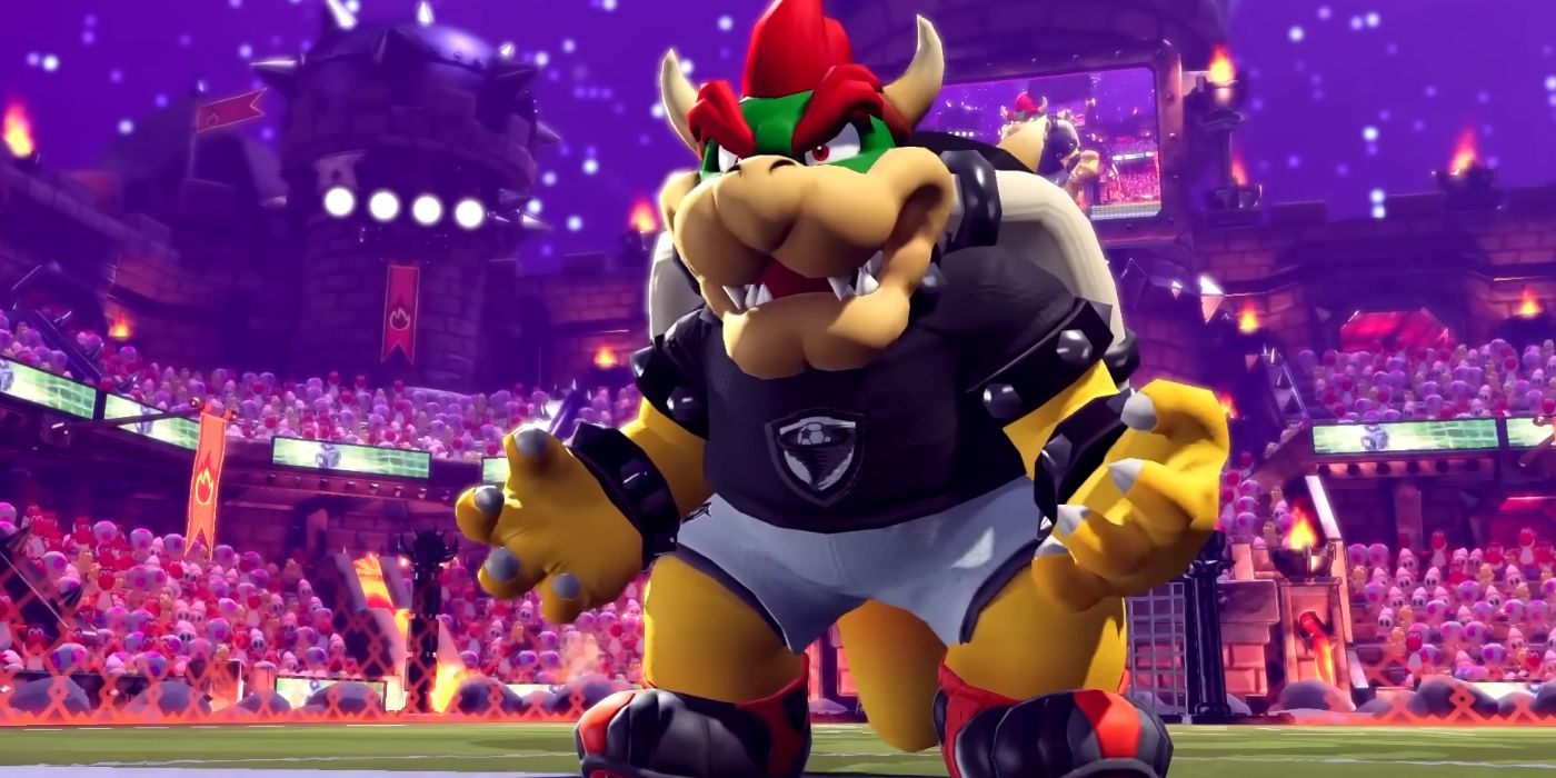 Mario Strikers Battle League Best Bowser Build Guide