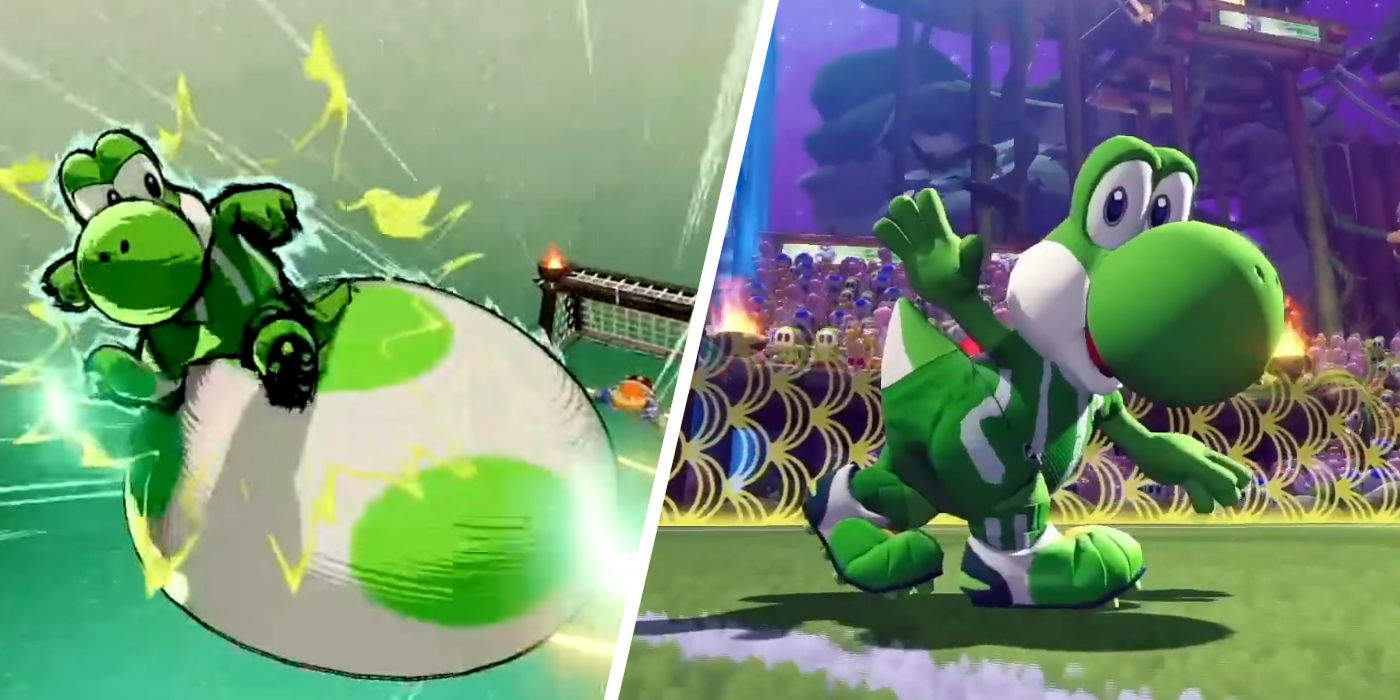 How To Build Yoshi In Mario Strikers Battle League