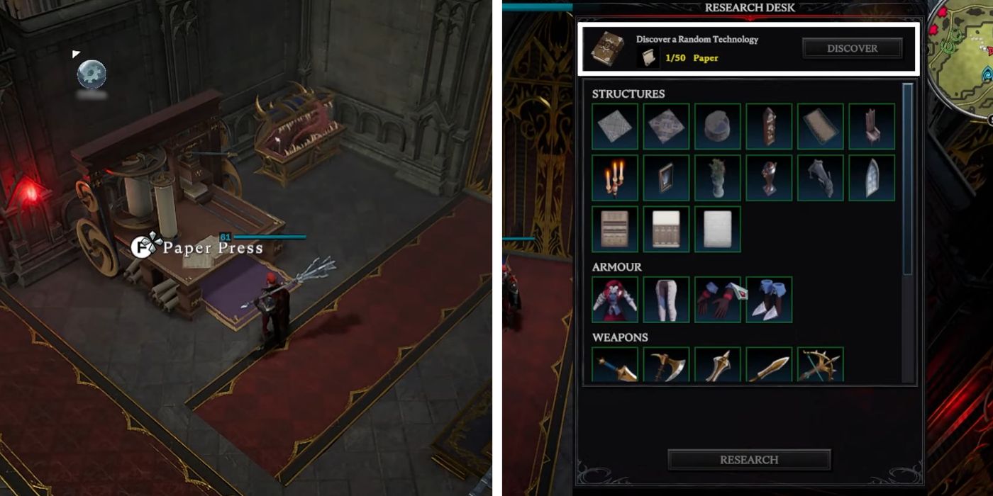 How To Research & Get New Crafting Recipes in V Rising