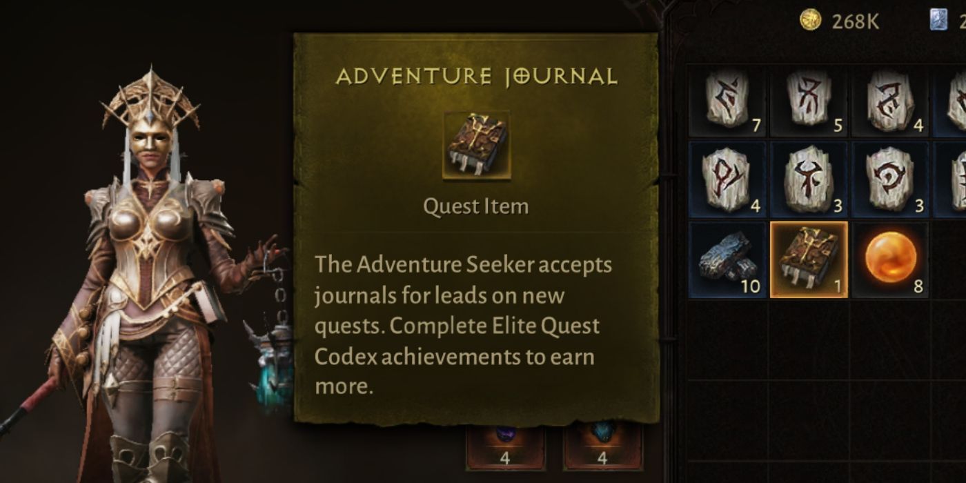 How to Get Adventure Journals in Diablo Immortal Adventure Journal Inventory