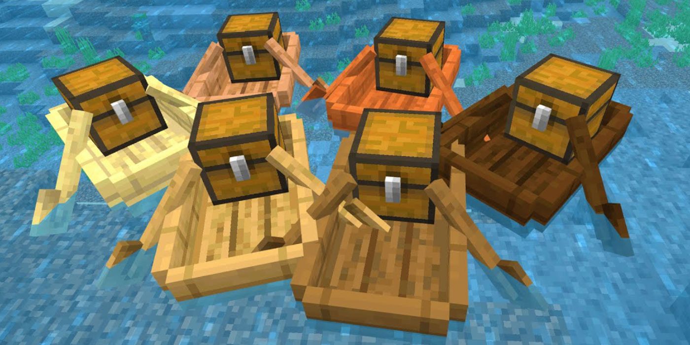 How to Make a Boat with a Chest in Minecraft