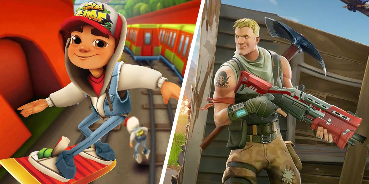 Fortnite meets Subway Surfer in the weirdest viral video