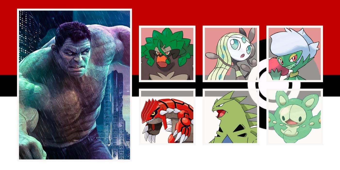 Hulk's Pokemon Team