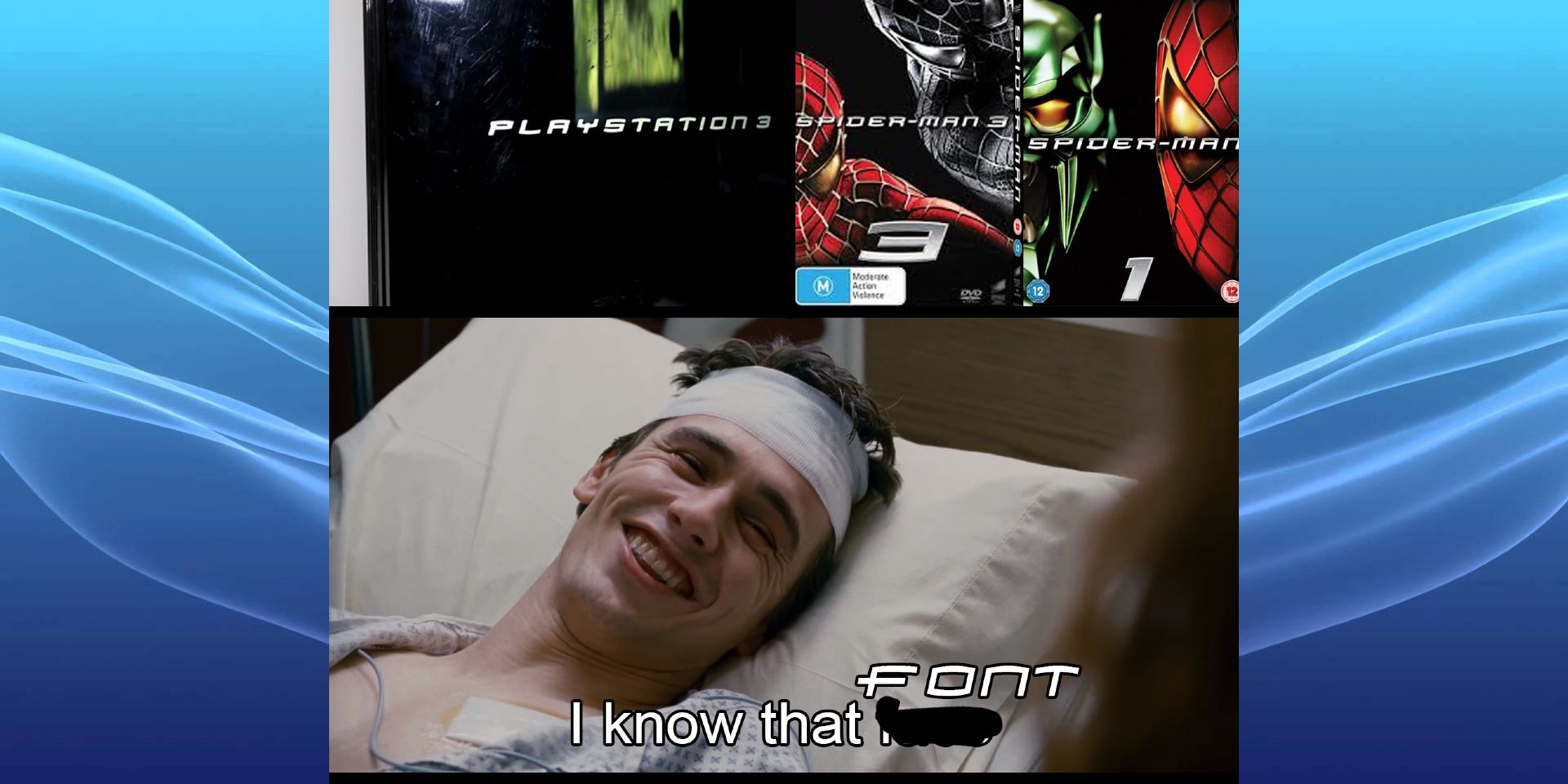PlayStation 3 Spider-Man meme.