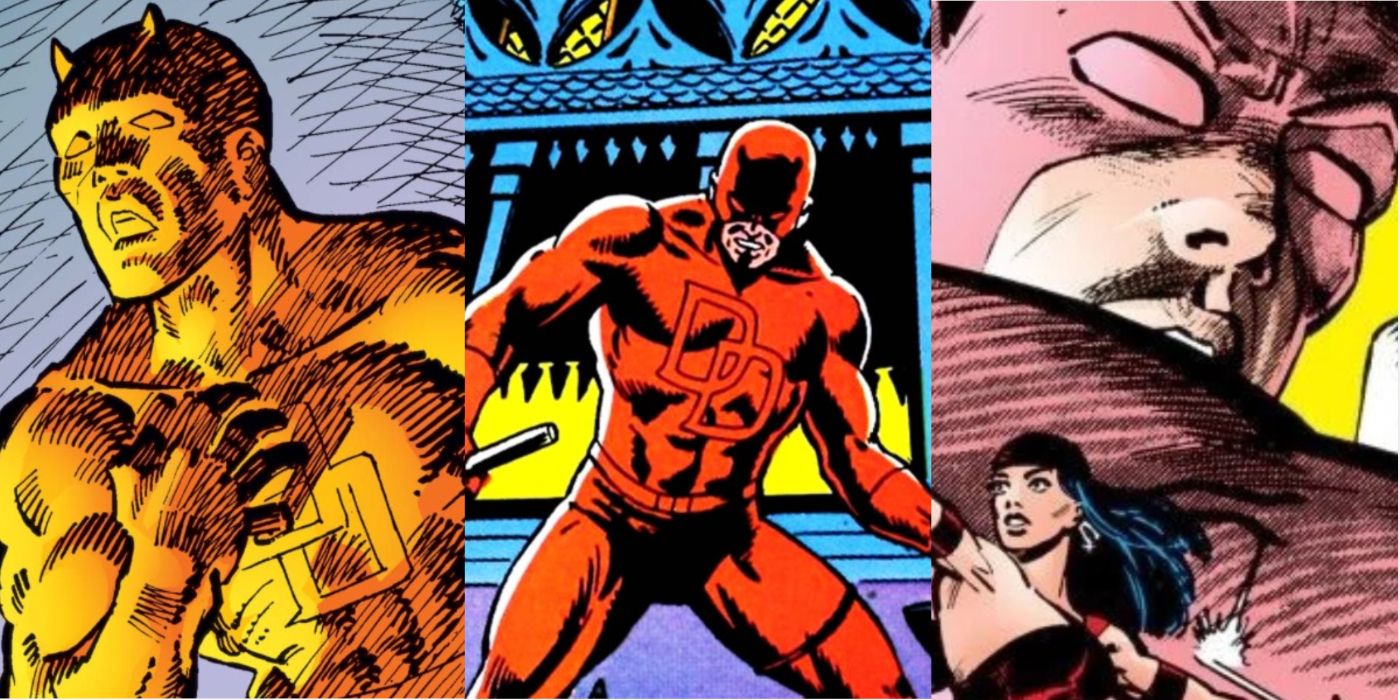 Images from various Daredevil storylines