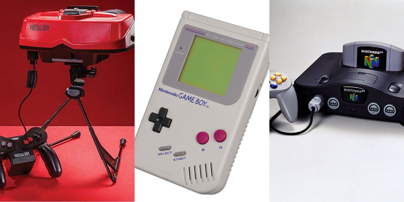 Images of various Nintendo Consoles