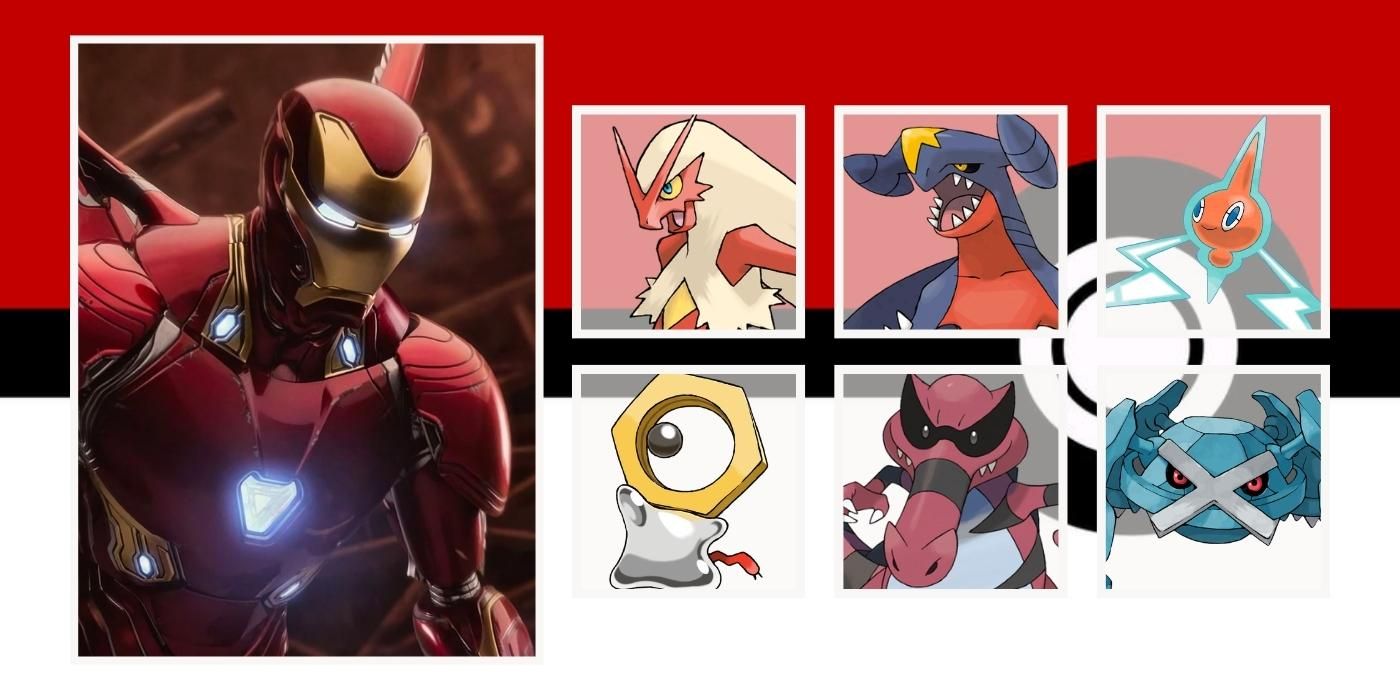 Iron Man's Pokemon Team