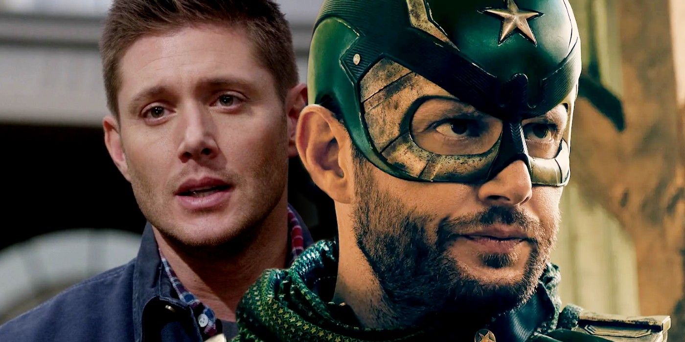 Jensen Ackles as Dean Winchester in Supernatural and Soldier Boy in The Boys
