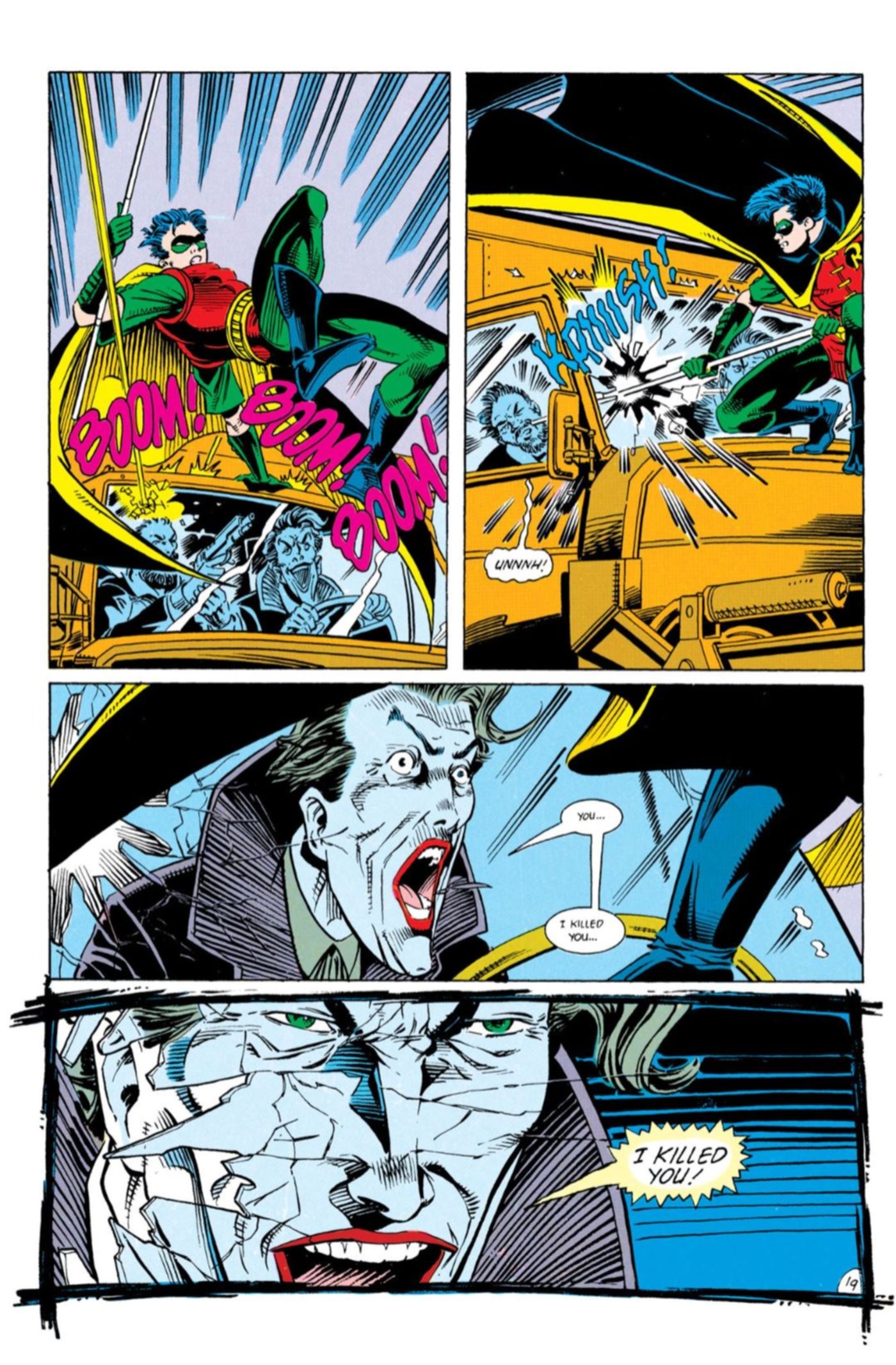 Joker Sees Robin First Time DC Comics
