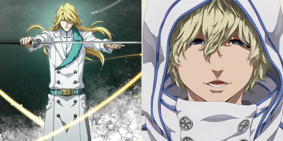 Split image showing Jugram and Gremmy in Bleach,
