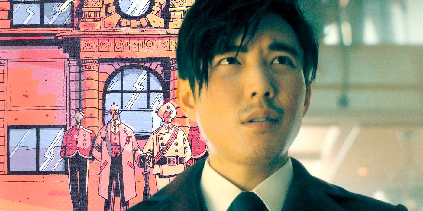 Justin H Min as Sparrow Ben and Hotel Oblivion in The Umbrella Academy