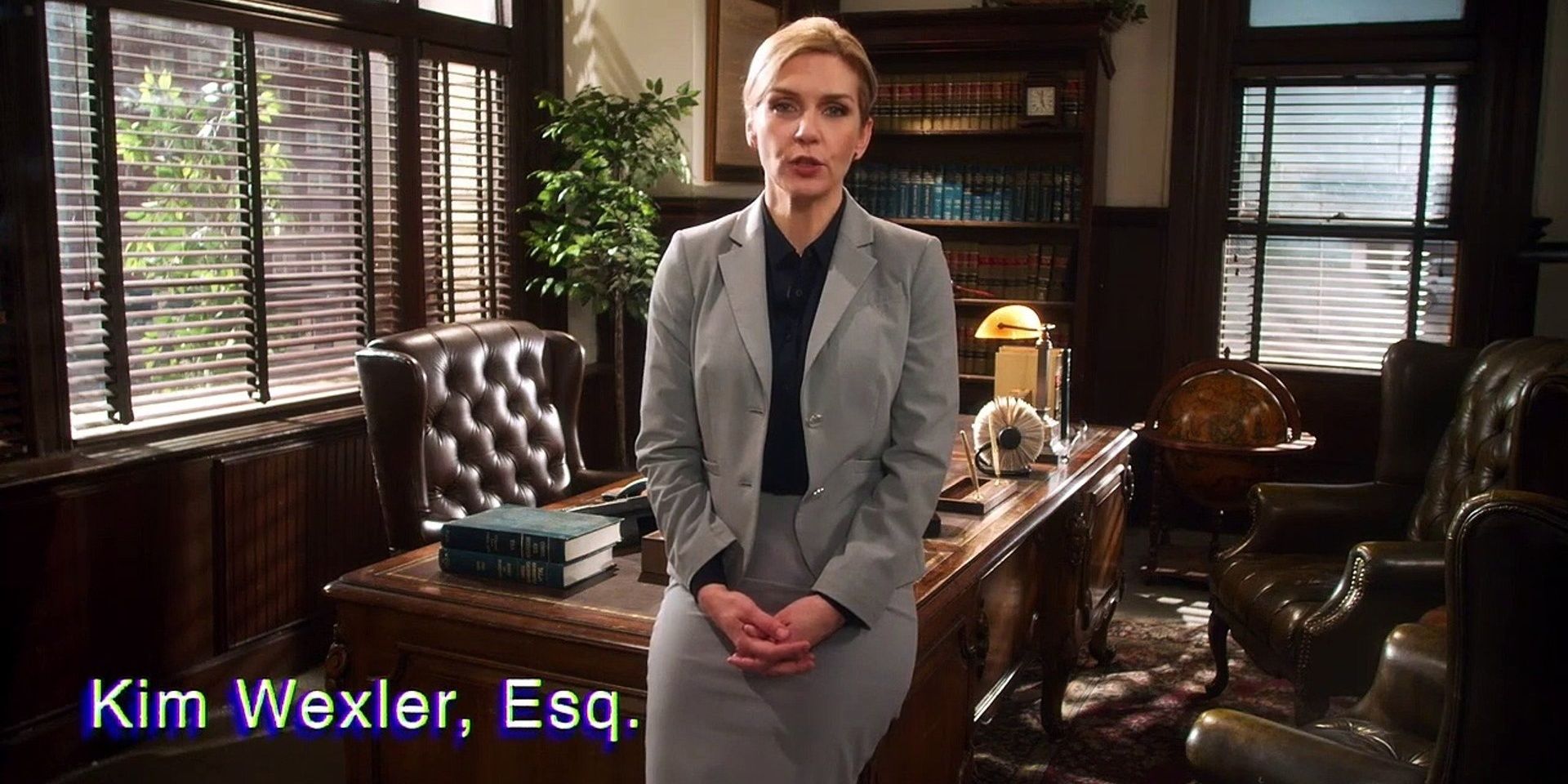 Kim in the web series, Ethics Training with Kim Wexler 