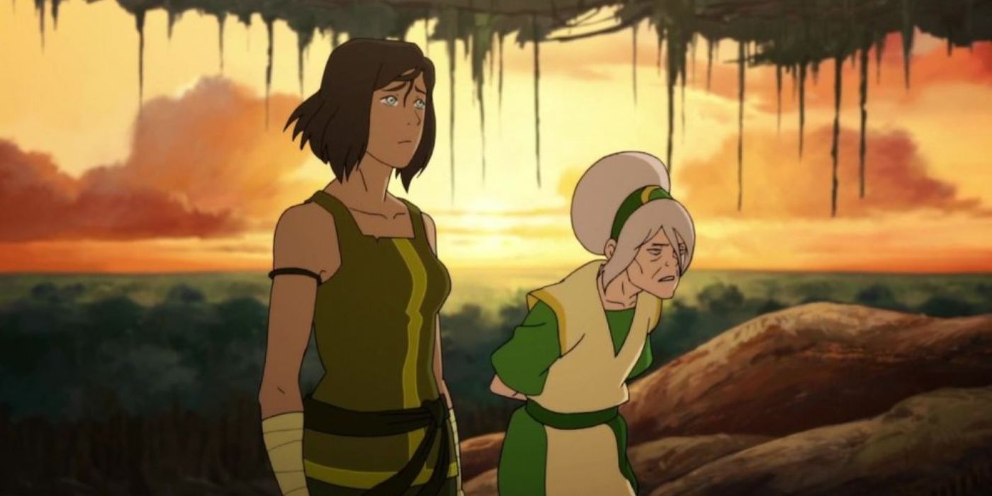 Korra and Toph